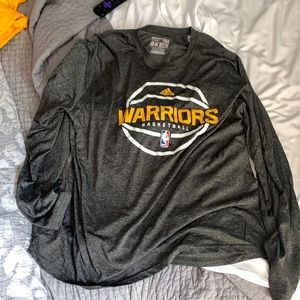GSW Warriors Adidas long sleeve tee